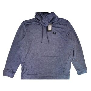 Under Armour Men's Fleece Hoodie Loose Fit 2XL Charcoal Heather